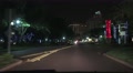 Car POV Driving Down City Street At Night 02 4K Video