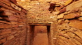 Chaco Culture 12 POV Fisheye walking through Pueblo Bonito Native American Ruins Video