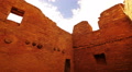 Chaco Culture 30 Time Lapse Zoom In Pueblo Bonito Native American Ruins Sunset Video