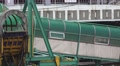 Passenger Boarding Bridge At Cruise Ferry Terminal 4K Video
