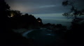 Big Sur McWay Fall Night Sky 01 Time Lapse Stars California Video