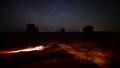 Monument Valley Milkyway 01 Time Lapse Dolly R Video
