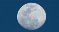 Full moon at evening - RAW files from professional digital camera Video