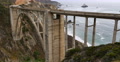 4K Big Sur Bixby Bridge 09 Pacific Coastline California Video