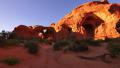 Arches 11 Handy Double Arch Sunset Utah USA Video