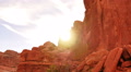 Arches Timelapse 04 Sunset at Park Avenue Utah USA Video