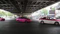 Road traffic under bridge in Bangkok, Thailand Video