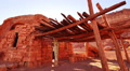 Vermilion Cliffs 11 Zoom Out Rock Houses Native American Ruins Arizona USA Video