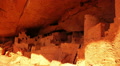 Mesa Verde Timelapse 19 Zoom In Cliff Palace Native American Ruins Colorado Video