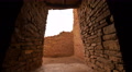 4K Chaco Culture 08 Time Lapse Pueblo Bonito Native American Ruins Sunset Video