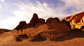 4K Chaco Culture 10 Time Lapse Pueblo Bonito Native American Ruins Sunset Video