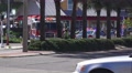 Fire Truck And Police Car At Scene Of Car Crash 4K Video