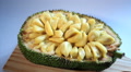 Jackfruit - Exotic Fruit - Sliced ready to eat - Still Video