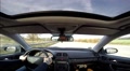Timelapse Driving on german highway wide angle view from inside car Video