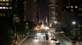 Busy Street Los Angeles Downtown LA Crowded Road Commuter Commute Cars Rush Hour Video