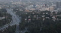 Traffic Jam Congestion US Freeway Highway Cars Slowly Passing Los Angeles Street Video