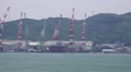 Industrial Seaport And Ships Naoshima Island Japan HD Video