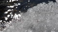 Creek Frosting Winter Background Cold Wintry Fractals Icicle Ice Flowers River Video