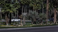 Las Vegas Boulevard Strip Crowded Street Busy Road Cars Passing Slowly Commuters Video