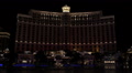 Fantastic Water Fountain Show Night Evening Light Bellagio Casino Las Vegas Icon Video