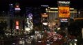Iconic Las Vegas Strip Neon Signs Nightlife Sightseeing Landmark Night Lights US Video