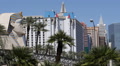 Monorail Departure Train Passing Las Vegas Iconic Sight Egyptian Sphinx Landmark Video