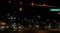 Establishing Shot Las Vegas Strip Boulevard Location Night Lights Cars Traffic Video