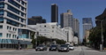 Los Angeles Downtown LA Corporate Office Towers South Grand Avenue Cars Traffic Video