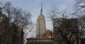 Empire State Building Famous Architecture New York City NYC Manhattan Sunny Day Video