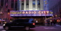 Radio City Music Hall Front Facade Entertainment Arena Show New York City Night Video