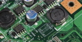 Circuit Board Computer Background Electronic Motherboard Details Server Systems Video