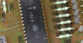 Outdated Obsolete Old Circuit Rotating Resistors Transistor Row Technology Macro Video