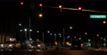 Establishing Shot Las Vegas Strip Boulevard Location Night Lights Cars Traffic Video