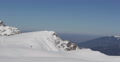 Rocky Mountain Peaks High Altitude Low Temperature Snow Covered Idyllic Winter Video