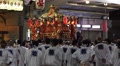 Japanese Lantern Float Carried By Group Of Men Gion Festival Kyoto 4K Video