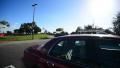 Driving Three Quater Rear 05 Street by a park Video