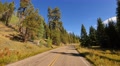 Driving through Aspen Foliage Timelapse 01 Grand Canyon North Rim Video