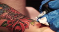 Tattooing on the body Video