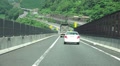 Japanese Highway On Ramp In Green Mountains HD Video