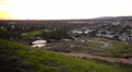 Los Angeles Overlook 02 Timelapse Pan R and Tilt Up Sunset to Night Video