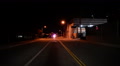 Driving Plates Night S11C02 CAM2 Back View Police Car Chase LAPD USA Video