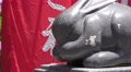 Bunny Statue Mt Kachi Kachi Shrine 4K Video