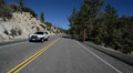 Driving Plates Mountains Snow CAM1 Front 02 Forest California Video