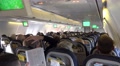 4k Passenger cabin inflight Boeing 737-800 holidays aeroplane Video