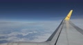 4k Boeing 737-800 aeroplane window seat view with wing Video