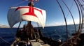 Santa Maria de Colombo classic sailing boat tour panning Video