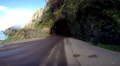 Driving through ancient mountain tunnels with dropping water Video