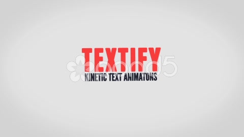 After Effects Project - Pond5 Textify Kinetic Text Animations 46721491 After Effects Project - Pond5 Textify Kinetic Text Animations 46721491