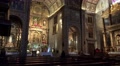 4k Church Jesuit college Funchal Madeira inside panning Video