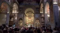 4k New Years Eve prayer Jesuit college church Funchal inside Video